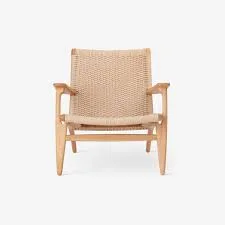 Woven Oak Lounge Chair