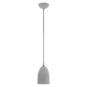 Hassinger Nordic Gray Matte Gray Metal Pendant Light