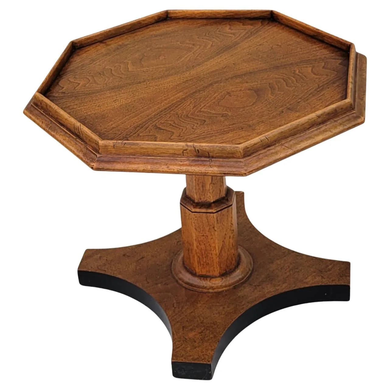 Traditional Wood Octagonal Coffee Table