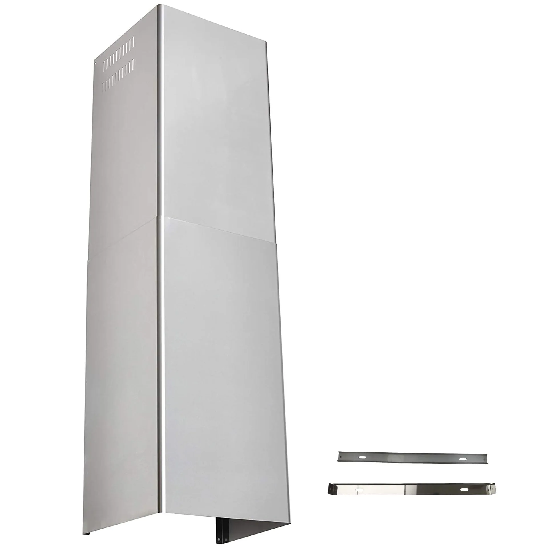 Brushed Steel Range Hood Chimney