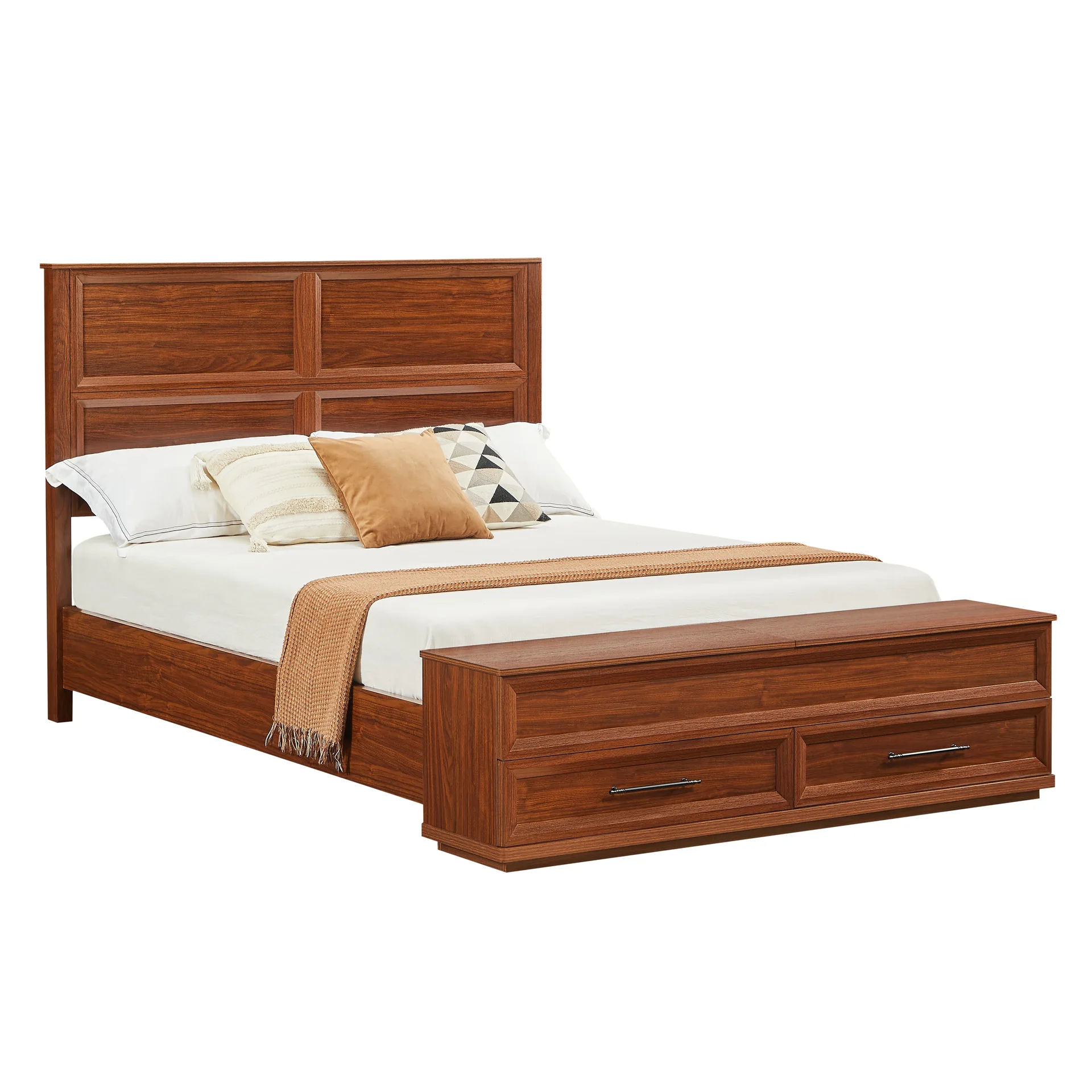 Kensington Wooden Platform Bed