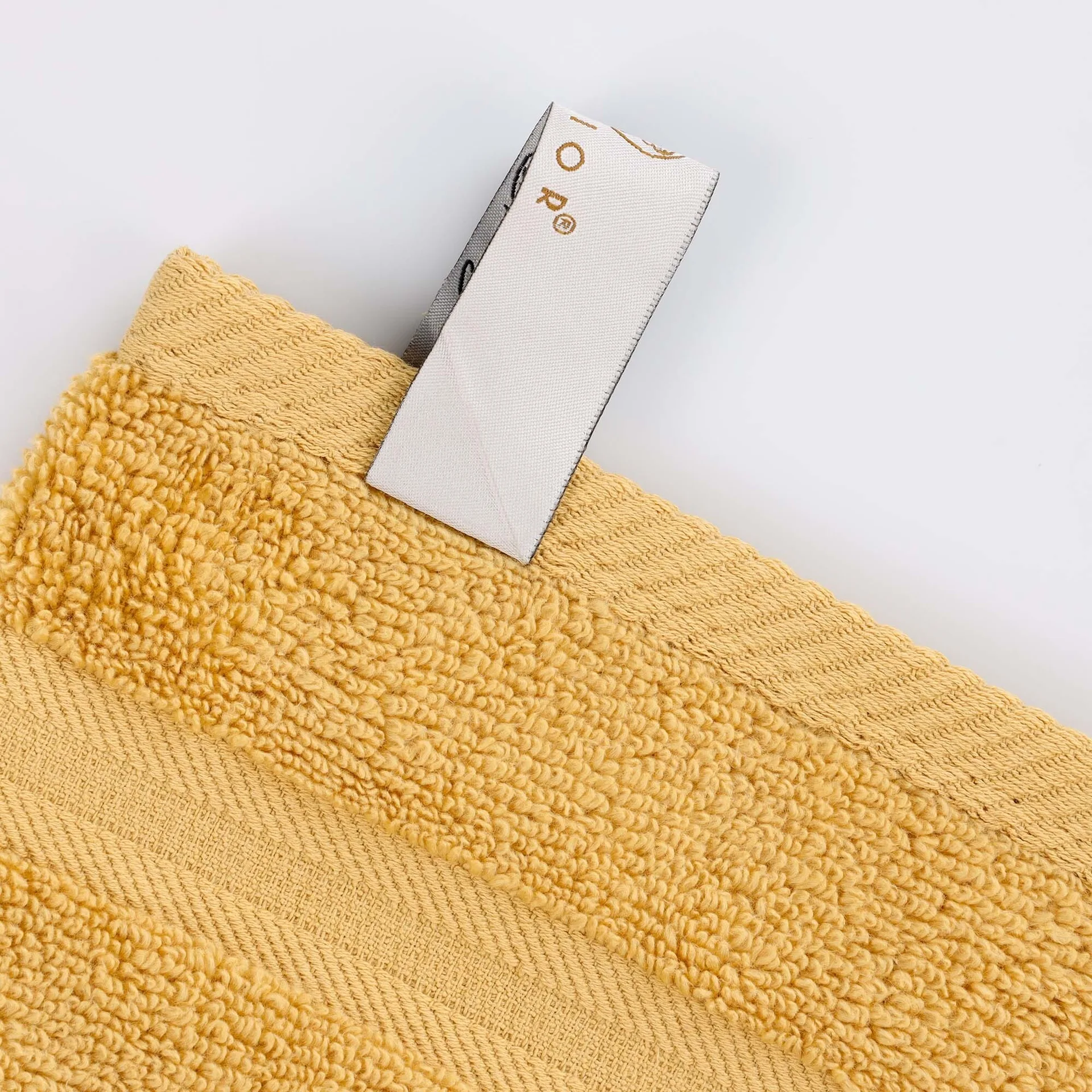 Yellow Cotton Bath Towel