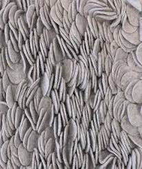 Gray Wool Shag Area Rug