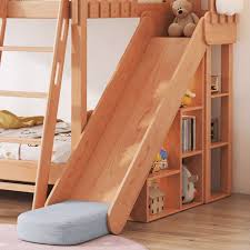 Minimalist Indoor Wooden Slide