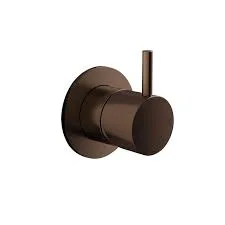 Cobber Brushed Brass Shower Valve Handle