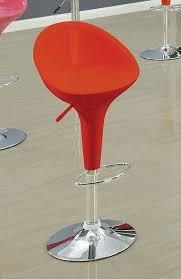 Sybil Red Modern Stool
