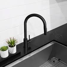 ZLINE Palisades Matte Black Kitchen Faucet