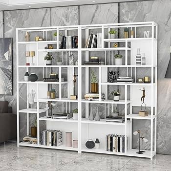 Modern Iron Open Shelving Unit