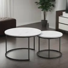 Round Nesting Coffee Table