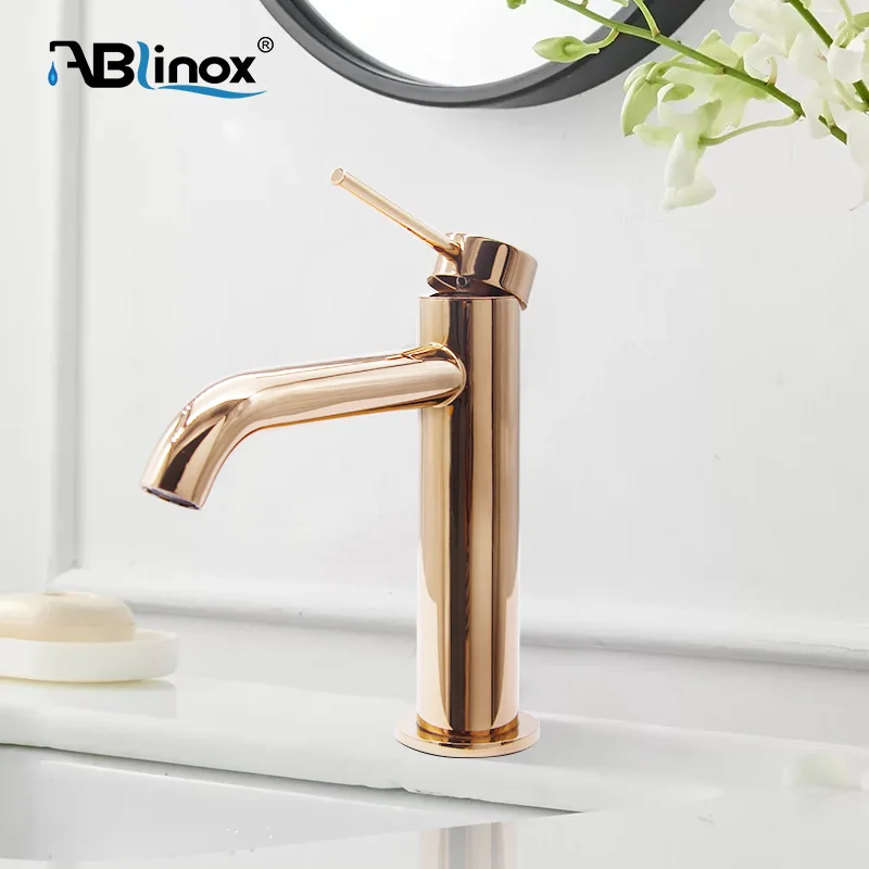 Polished Gold Bathroom Faucet