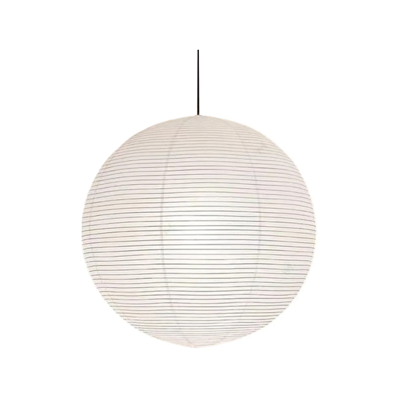 White Round Paper Lantern Pendant Light