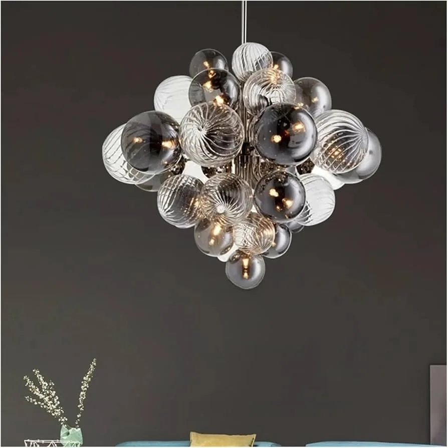 Modern Glass Bubble Chandelier