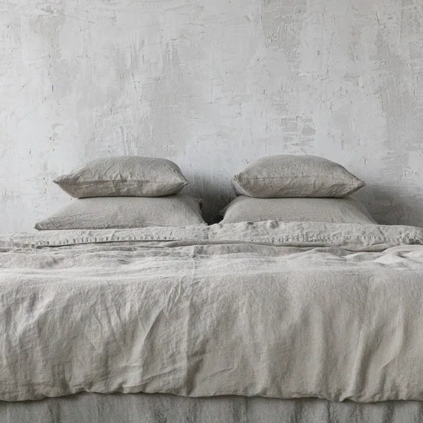 Taupe Stone Washed Bedlinen Set