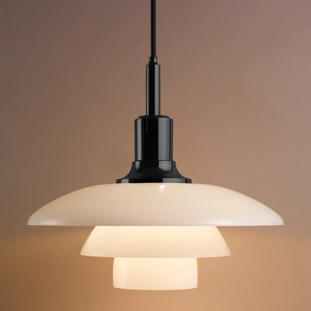 Louis Poulsen Glass Pendant Light