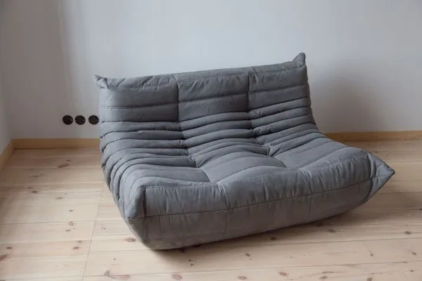 Togo Gray Lounge Chair