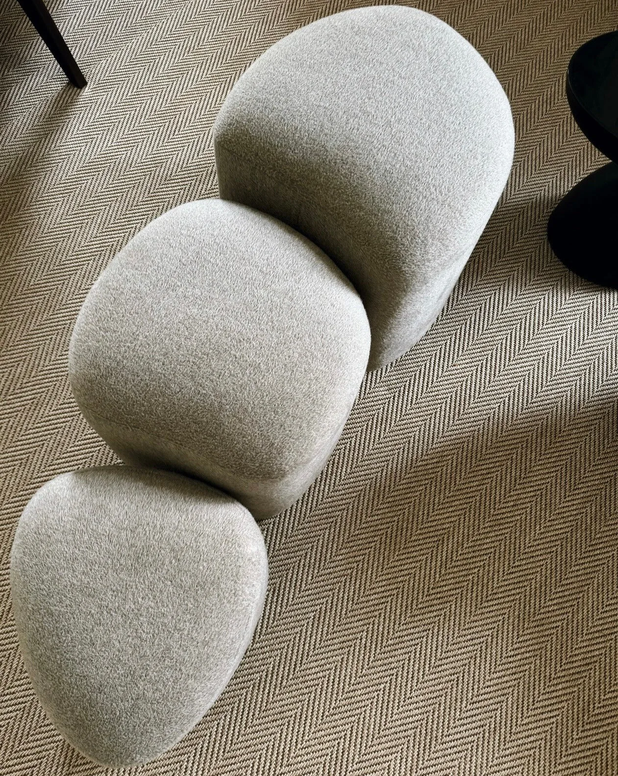 Pebble Floor Pouf