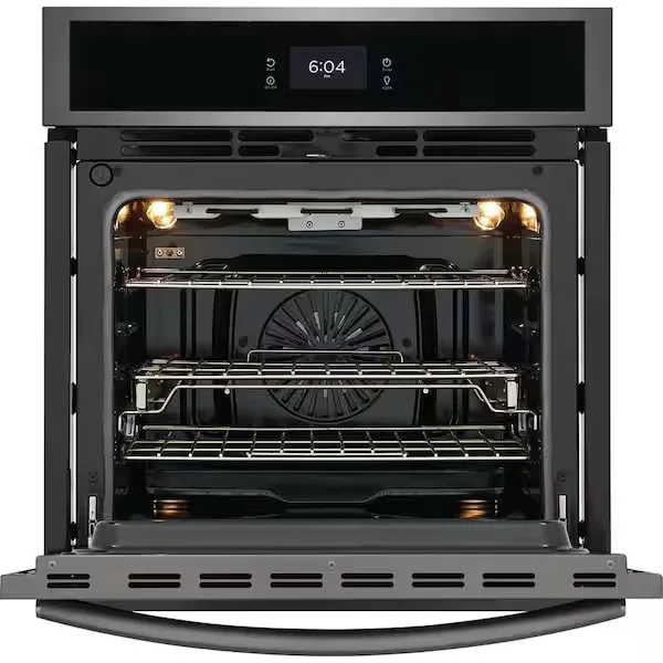 Frigidaire Gallery Black Steel Built In Wall Oven