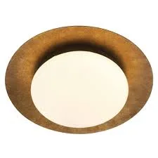 Zinola Round Gold Metal Ceiling Downlight