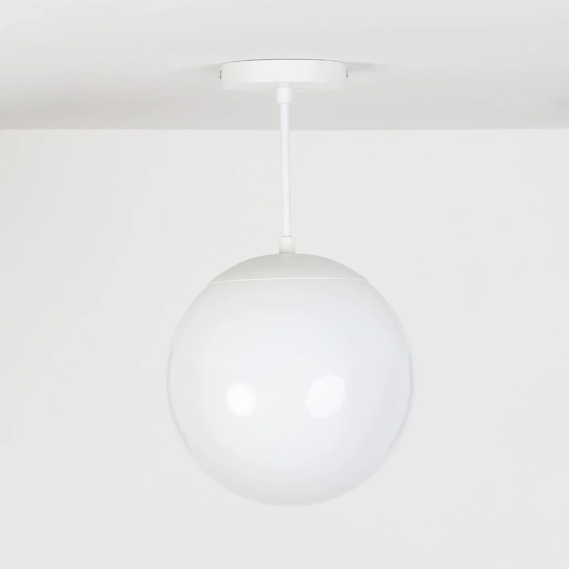 Modern Glass Globe Pendant Light