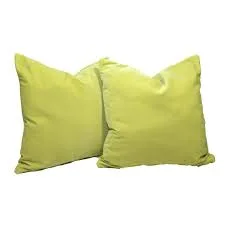 Solid Velvet Throw Pillow