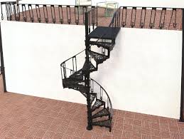 Black Iron Spiral Staircase