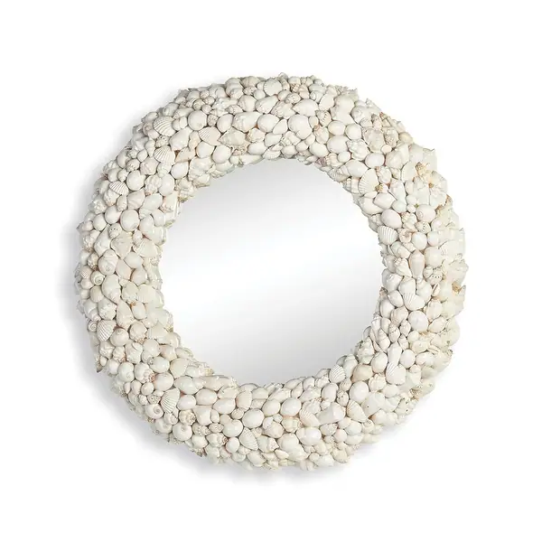 Round Shell Mirror