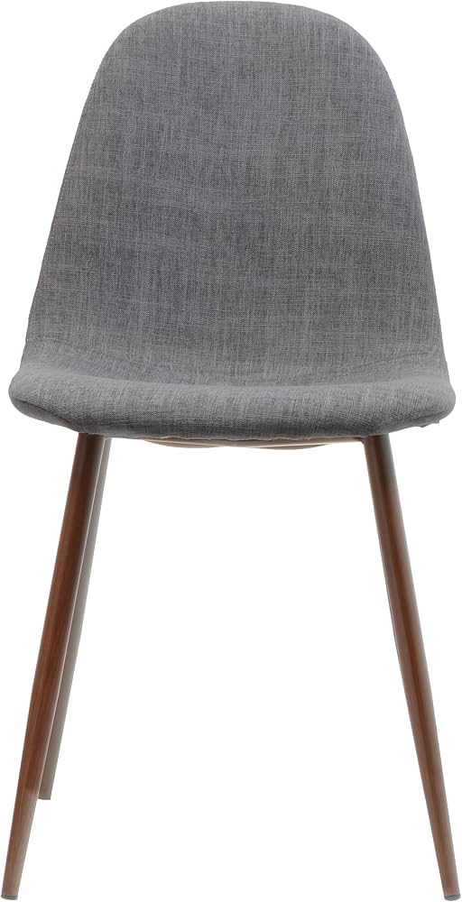 Mid-Century Modern Fabric Dining Chair