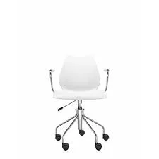 Maui Modern White Office Chair