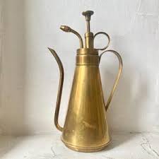 Polished Brass Plant Mister