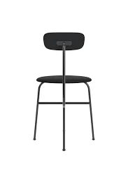 Audo Copenhagen Afteroom Minimalist Black Metal Dining Chair