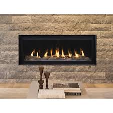 Contemporary Linear Gas Fireplace