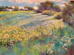 What color paint for a yellow canola field?
