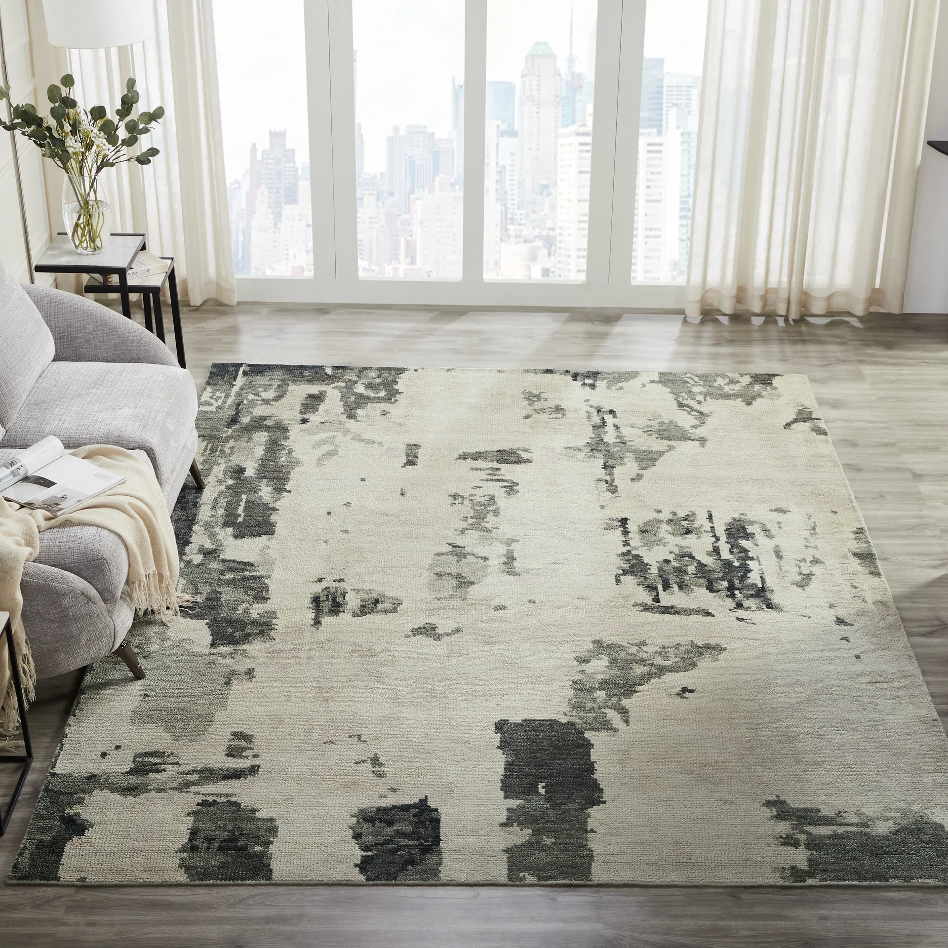 Kalaty Toros Abstract Wool Area Rug
