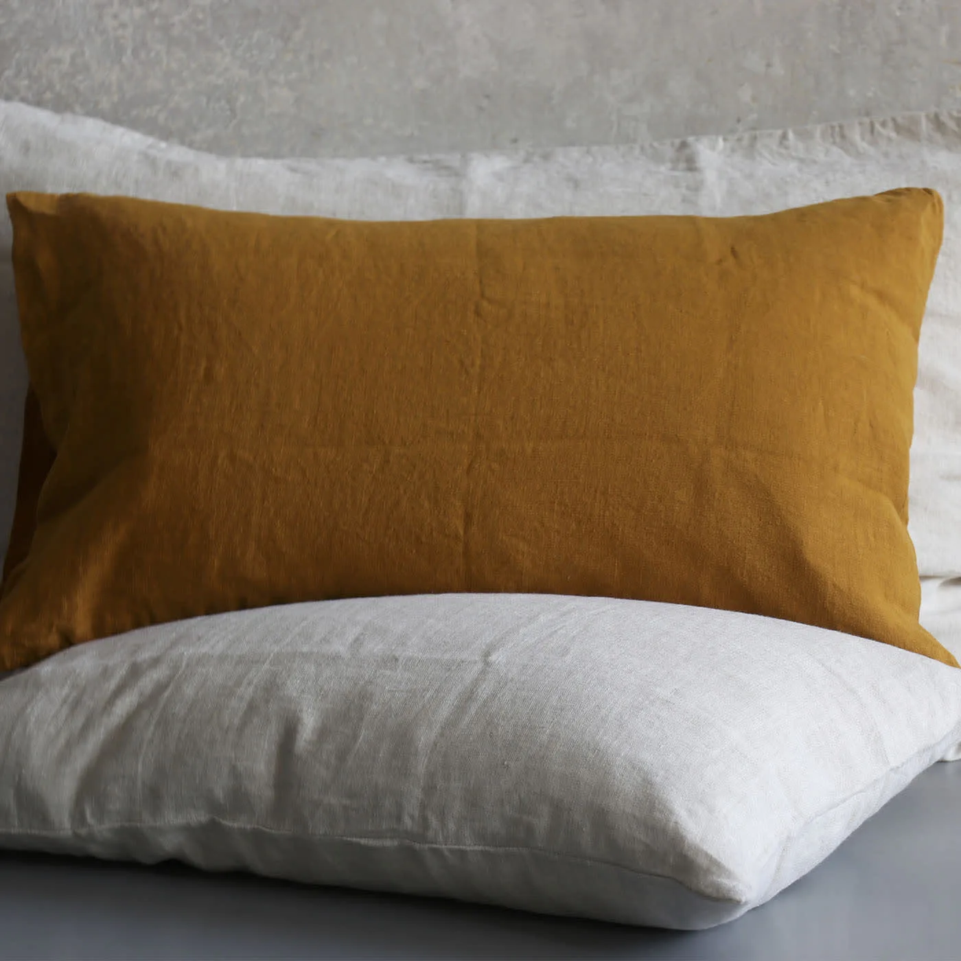 Once Milano Rectangular Linen Throw Pillow