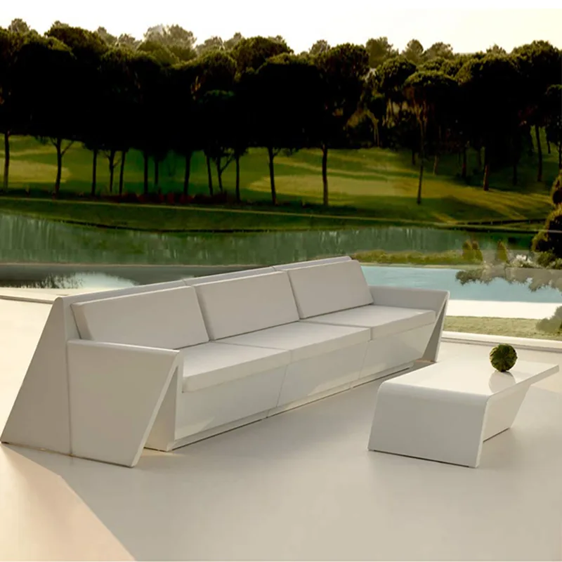 Modern Angular Outdoor Sofa