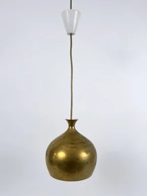 Löken Patinated Brass Pendant Light