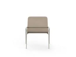 Nuans dupont Minimalist Beige Outdoor Lounge Chair