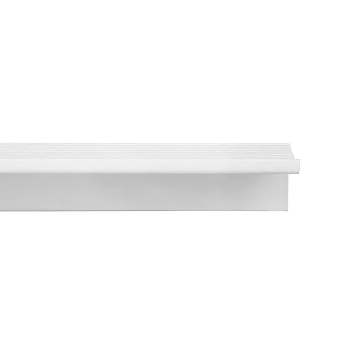 STAS Grip up Modern White Floating Shelf