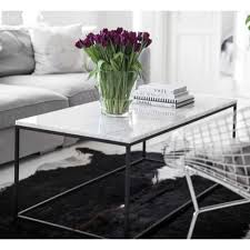 Rectangular Marble Coffee Table