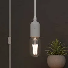 Minimalist White Pendant Light