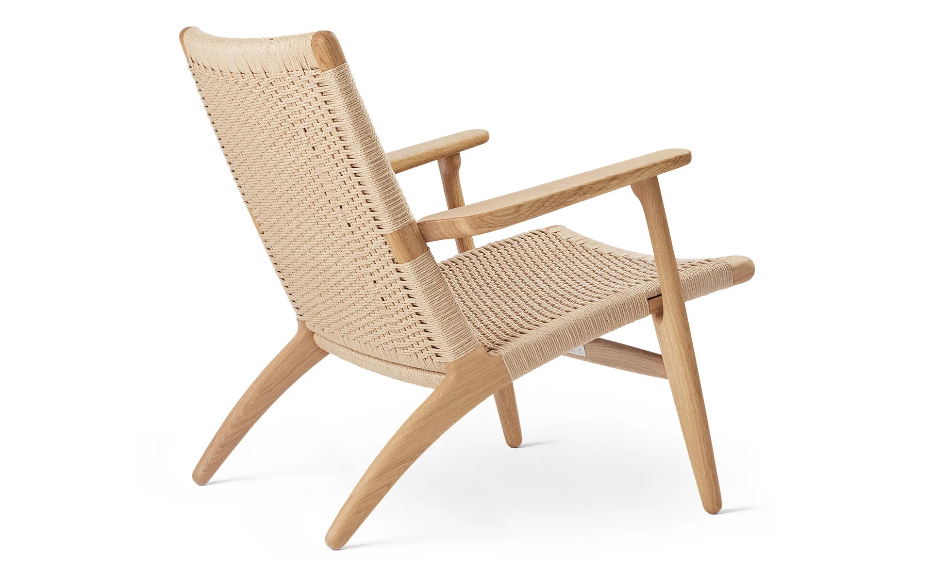 Woven Oak Lounge Chair