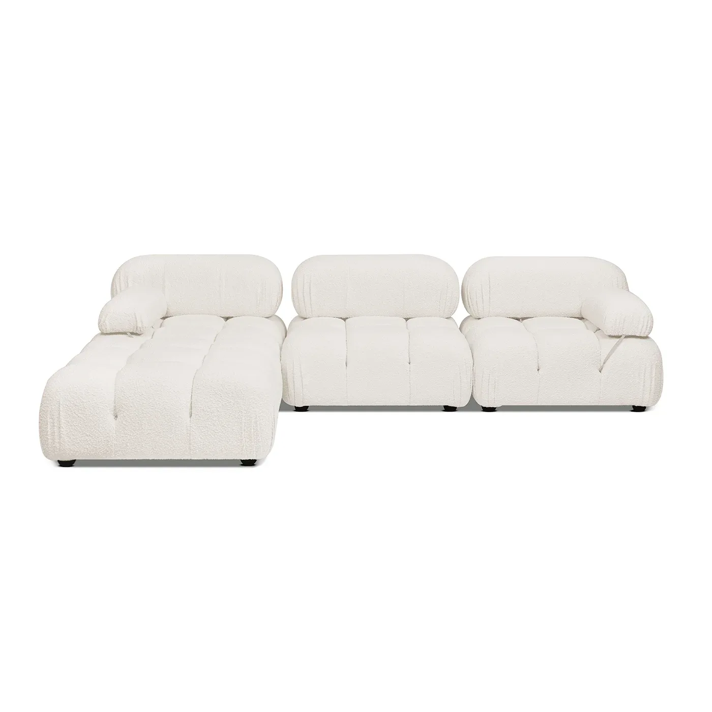 Marcel White Boucle Modular Sofa