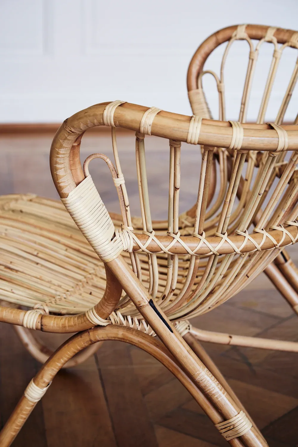 Sika Design Fox Natural Rattan Rocking Chair