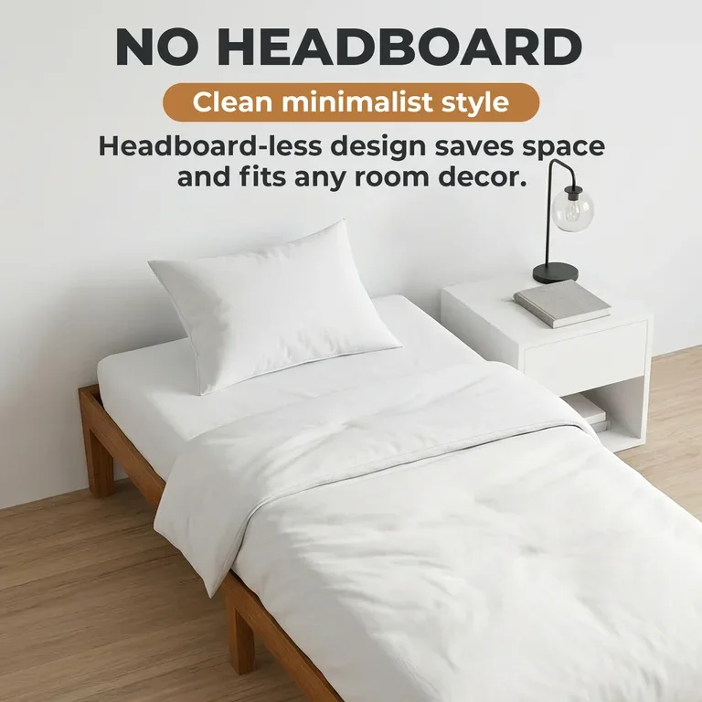 Wooden Platform Bed