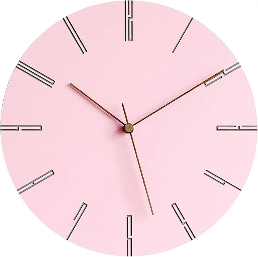 Minimalist Round Wall Clock