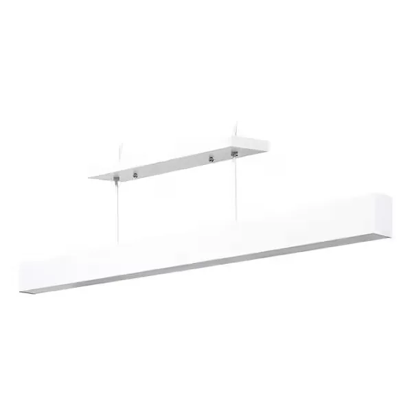 Modern White Linear Pendant Light