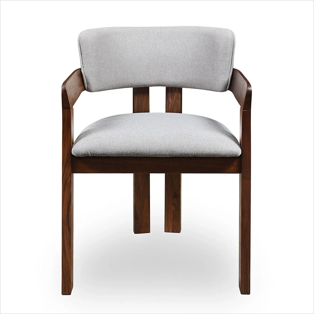 Marco Mid-Century Modern Walnut Dining Chair
