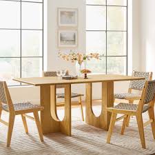 Rivian Rectangular Wooden Dining Table