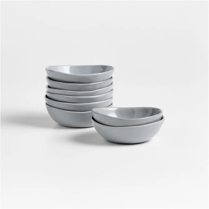 Mercer Grey Ceramic Bowls