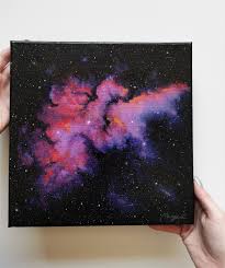 Square Nebula Wall Art
